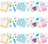 72 Feet Healthcare Workers Nurse Bulletin Board Borders for Doctor Appreciation Week Nurse Day Party Decoration Medical Nursing Nurse Graduation S...