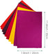 Jtnohx Felt, 3mm Thick Felt Sheets, 8"x12" Felt Fabric for Crafts, 10 Pcs Hard Stiff Color Felt for Sewing Holiday & DIY (Thanksgiving Colors Seri...