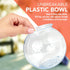 Fish Bowls for Drinks - 6 Pack - 16 Oz - BPA-Free Small Plastic Ivy Bowls for Crafts, Mini Fish Bowls Unbreakable, Candy Dishes for Party Centerpi...