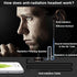 Anti-Radiation Headphones Air Tube Headset Radiation Free Earbuds with Microphone Binaural Acoustic Stereo Alumium Metal Housing Wired in-Ear Hand...