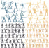 AMOR PRESENT 120PCS Ancient Military Soldier Set, Pirate Toy Figures Medieval Knights Toys for Boys Birthday Party Gift...