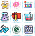 50 Pcs Funny Laboratory Science Stickers for Kids Teens Students Teachers, Science Experiment Waterproof Vinyl Stickers & Chemistry Decals for Lap...