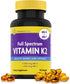 InnovixLabs Full Spectrum Vitamin K2 MK-7-90 Capsules - Vit K2 Vitamin Supplement with Trans Form MK7 & MK4-600 mcg - Supports General Health & Bo...
