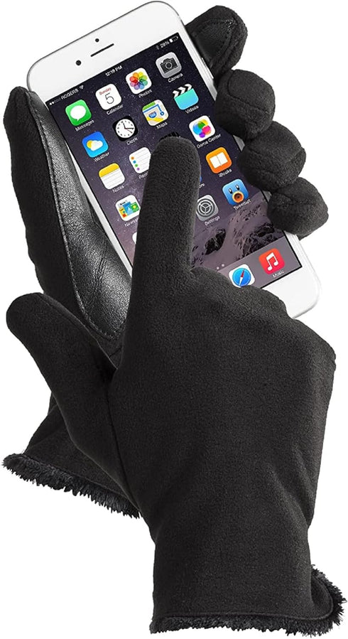 isotoner Womens Stretch Fleece Glove - Microluxe One Size...