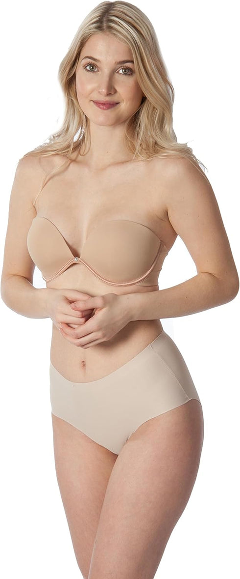 RUFINA #880 - Pack of 4 - Womens Seamless Laser Cut Full Brief Panties Soft and Comfort Underwear...