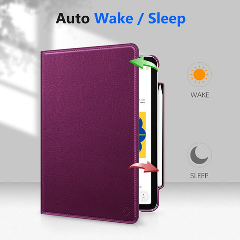 Fintie Rotating Case for iPad Pro 11-inch (4th / 3rd Generation) 2022/2021-360 Degree Swiveling Stand Cover w/Pencil Holder, Auto Sleep/Wake, Also...