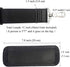 BEAULEGAN Bag Strap Replacement - Leather with Nylon - 51 Inch Long Adjustable for Crossbody/Shoulder, 1.5 Inch Wide (Black/Gold)...