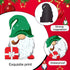 12Pcs Christmas Gnome Refrigerator Magnets Christmas Gnome Fridge Garage Door Magnets Stickers Gnome Christmas Holiday Decorations Ornaments for F...