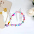 Colourful Phone Accessories Charm String Beads Lanyard iPhone Wrist Strap Anti-Lost Phone Chain Smiley Face Evil Eye Flower Fruit Star Beaded Mobi...