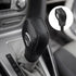1 PC Auto Gear Shift Knob Cover, Shifter Knob Trim, Leather Handbrake Cover, Car Interior Accessories, Compatible with Ford (Black)...