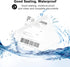 100 PCS shipping label sleeves, 7.5"x 5.5" Shipping Label Envelopes, Clear envelopes Adhesive Top Loading Packing List...