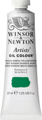 Winsor & Newton Artists' Oil Color, 37ml (1.25 oz) Tube, Winsor Green Yellow Shade...
