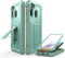ExoGuard for Samsung Galaxy A21 Case, Rubber Shockproof Full-Body Cover Case Built-in Screen Protector and Kickstand Compatible with Samsung A21 P...