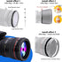 62mm Lens to 58mm Camera Lens Adapter,62mm to 58mm Filter Step up Ring Adapter Ring,Compatible All 58mm Filter Accessory...