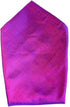 Fine Purple 100% Silk Pocket Square Full-Sized 16"x16"...
