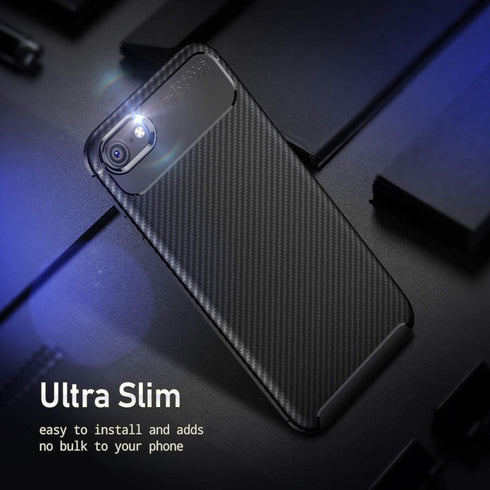 ORIbox for iPhone SE (3rd and 2nd gen) and iPhone 8/7 Case Black, Durable Lightweight Shockproof Cover,Slim Phone Case for iPhone SE 2022/2020 for...