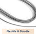 67Inch Flexible Drain Brush, Nylon Cleaner Double Ended Elastic Hose Pipe, 4 PCS Straw Cleaning Brush for Fish Tank Glass Tube Home Kitchen...