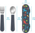 Bentgo® Kids Stainless Steel Utensil Set - Reusable Fork, Spoon & Storage Case - High-Grade BPA-Free Stainless Steel, Easy-Grip Handles, Dishwashe...