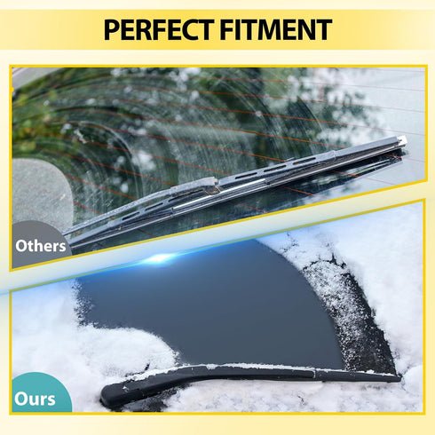 MIKKUPPA Rear Wiper Arm Blade, Replacement for 2002-2016 Subaru Forester, 2005-2014 Outback, 2005-2008 Impreza, Back Window Windshield Wiper Assem...