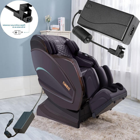 Power Recliner Power Supply, 2-Pin 29V 2A Adapter AC/DC Switching Power Supply Universal Adapter with Extension Cord, Compatible with Car Lift Cha...