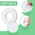 Nuanchu 36 Pcs Callus Cushions Callus Pads for Bottom of Foot Round Corn Cushions Pads for Feet Soft Adhesive Felt Corn Pads for Ball and Side of ...