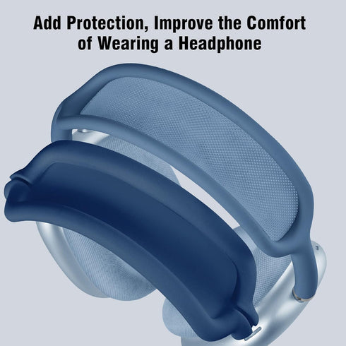 Case for Airpods Max Headphones, Silicone Cover for Apple Airpod Max,Accessories Cases (Dark Blue)...