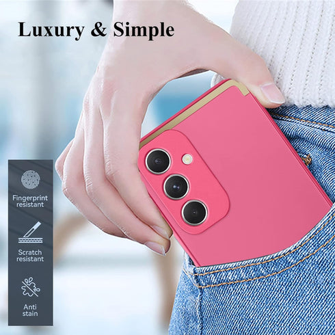 for Samsung A54 5G Case for Women Men Shockproof white Samsung Galaxy A54 5G Phone Case Camera Protector Protective Case Slim with Design PC TPU L...