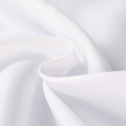 70 inch Round Tablecloth Washable Polyester Table Cloth Decorative Table Cover for Wedding Party Dining Banquet?70 inch,White?...