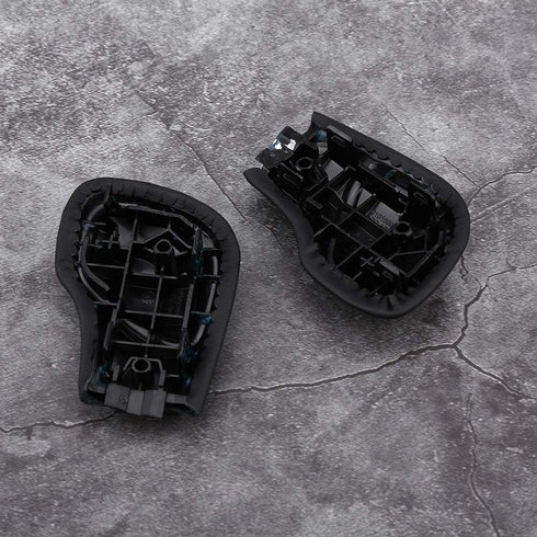 Acouto Gear Shift Knob Side Cover for Passat for CC for Jetta for Golf 6 for GTI for MK6, 2pcs Synthetic Leather Side Gear Shift Covers Gear Shift...