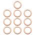 10PCS Oil Drain Plug Washers Fit for MB - Engine Oil Gasket Crush Washers Rings Seals Fit for Benz C E AMG S CL CLA CLK CLS G GL GLA GLC GLK GLE M...