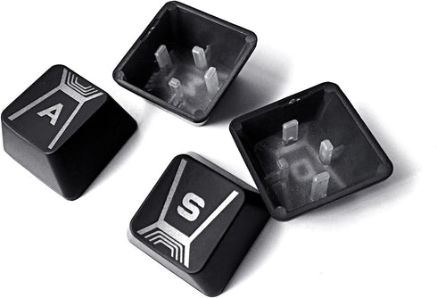 HUYUN W A S D Replacement Key Caps Replacement for Logitech G910 Keyboard Romer-G Switch...