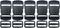 5 Set 1.25" Flat Buckles Dual Adjustable Buckles and Tri-Glide Slides Quick Side Release Buckle for Luggage Straps Pet Collar Backpack Repairing (...