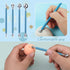 Dotting Tools, Silicone Clay Sculpting Tool, Clay Tools, Polymer Clay Tools, Clay Sculpting Tools with 15 PCS Modeling Dotting Tool, Embossing Too...