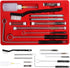 CANOPUS Professional Spray Gun Cleaning Kit, 23 Piece Complete Maintenance Set for Cleaning HVLP Spray Guns, Paint Guns, Air Tools, Airbrush, Stor...