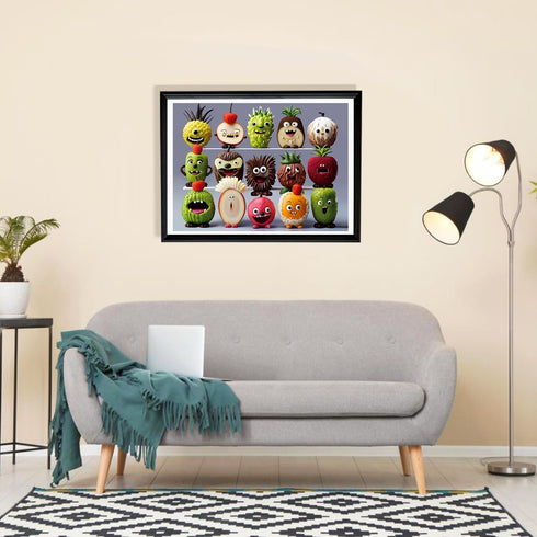 500 Pieces Jigsaw Puzzles for Adults and Teens and Kids Family Happy Games Puzzle Monster Series (Happy Fruits)...