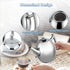Stainless Steel Teapot Quart Tea Kettle Coffee Tea Pot Water Kettle with Removable Infuser Filter Large Capacity 33 oz (1L)...