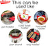 Microwave Bowl Cozy Holders for Hot Food Set of 4 Hot Pads for Bouillon Cups Multipurpose Heat Proof Plate Holder...