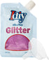 iDIY Ultra Fine Glitter (100g, 3.5 oz Pouch) w Easy-Pour Bag & Funnel-Raspberry Pink Extra Fine-Non-Toxic, DIY Arts & Crafts, School Projects, Fes...