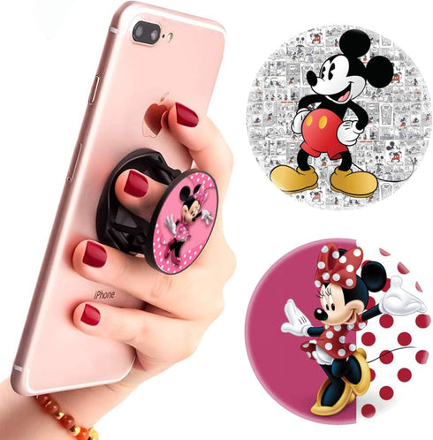 ?3 Pack? Multifunction Cell Phone Stand Finger Holder and Grip Pink Heart,Foldable Phone Kickstand Mount for Smartphones and Tablets......