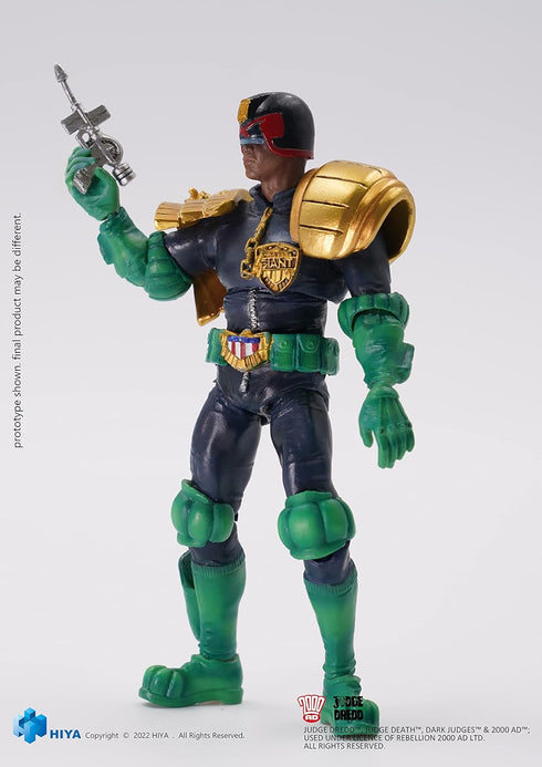 Hiya Toys Judge Dredd: Judge Giant Exquisite Mini 1:18 PX Mini Action Figure, Multicolor...