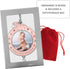BANBERRY DESIGNS Baby Girl's First Christmas Photo Ornament - 2025 Dated Xmas Picture Decoration for Newborn Daughter - Baby's 1st Keepsake - Gift...