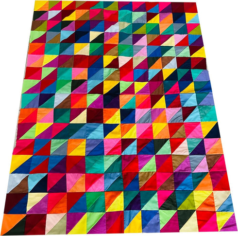 50pcs 10" x 10" Cotton Quilting Fabric Squares Fat Quarter Bundles Fabric for DIY Craft Patchwork,Solid...
