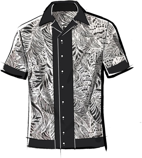 McCall's Men's Fitted Bowling Shirt Sewing Pattern Packet, Design Code M8459, Sizes 34-36-38-40-42, Multicolor...