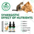 Hemp Oil for Dogs and Cats,2-Pack Hemp for Dogs 100% Organic with Omega 3, 6, and 9 Fatty Acids (2 Oz), Vitamin E, C, Cat and Dog Anxiety Relief, ...
