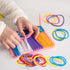 Blulu 288 Pieces Loom Potholder Loops Weaving Loom Loops Weaving Craft Loops with Multiple Colors for DIY Crafts Supplies, Compatible with 7 Inch ...