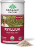ORGANIC INDIA Psyllium Herbal Powder - Whole Husk Fiber, Healthy Elimination, Keto Friendly, Vegan, Gluten-Free, USDA Certified Organic, Non-GMO, ...