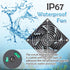 GDSTIME 120mm x 38mm 12V DC Waterproof IP67 Fan High CFM Dual Ball Bearing 2Pin for DIY Cooling Ventilation Exhaust Projects...