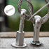 Shoulder Swing Lifting Bolt (M10x50mm) 2Pcs, 304 Stainless Steel Eye Bolts - for Home Renovation, Pipeline Gate Valves Fasteners, Silver...