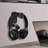Headphone Stand - Adjustable Headset Wall Mount Holder Adhesive Gaming Headphone Hanger Hook Earphone Clamp for Most Headphone (Black-2Pack)...