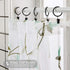 MRTREES Voile Sheer Tier Curtains, Floral Embroidered Kitchen Tiers Rod Pocket, Multi Color Cafe Curtain Tiers Small Half Window Treatment for Bat...